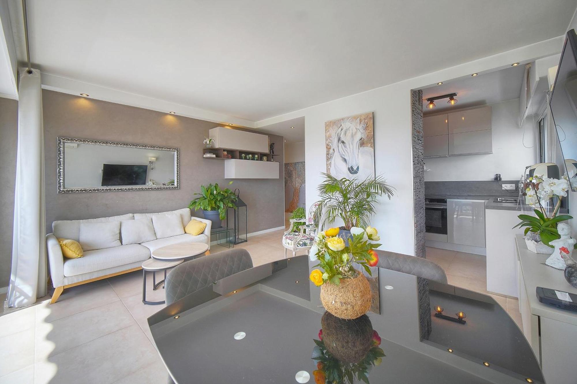 Frgk "Etoile Du Sud Terrasse Vue Mer Palm Beach" Cannes Zewnętrze zdjęcie